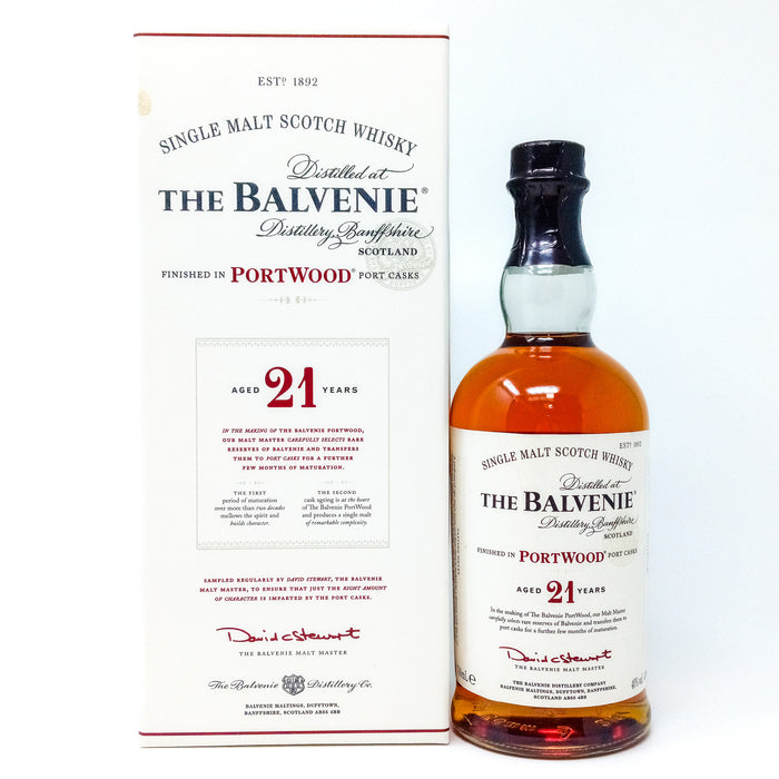 Balvenie 21 Year Old Port Wood Single Malt Scotch Whisky, 70cl, 40% ABV