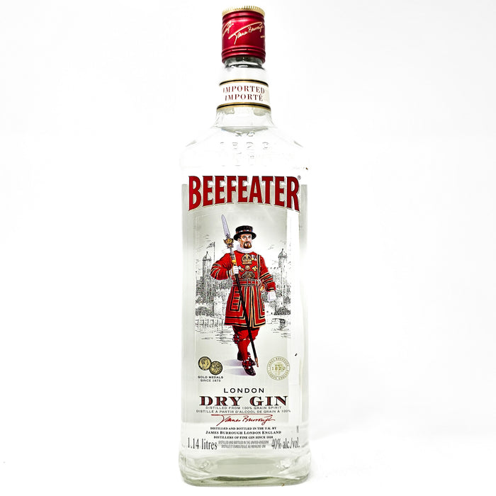 Dry Old and Gin, Whisky — London 40% ABV Rare Beefeater 1.14L,