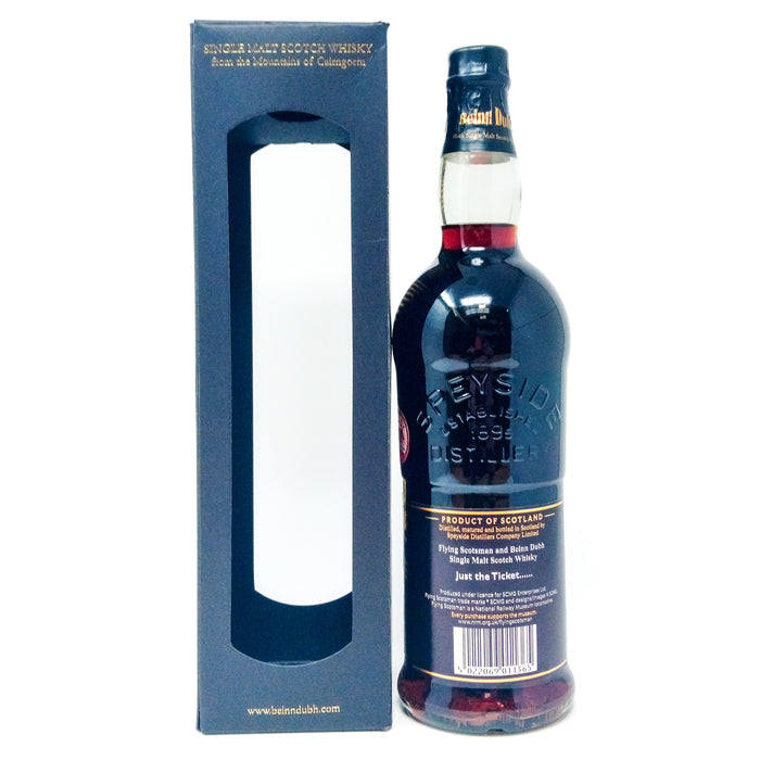 Speyside Beinn Dubh Flying Scotsman Ruby Black Single Malt Scotch Whisky, 70cl, 43% ABV