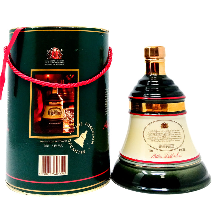 Bell's 1990 Christmas Decanter Blended Scotch Whisky, 75cl, 43% ABV