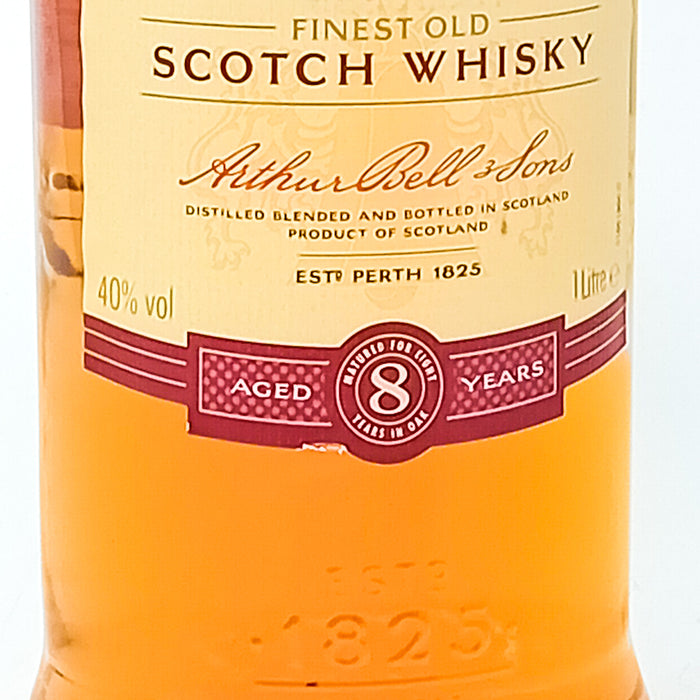 Bell's 8 Year Old Blended Scotch Whisky, 1L 40% ABV