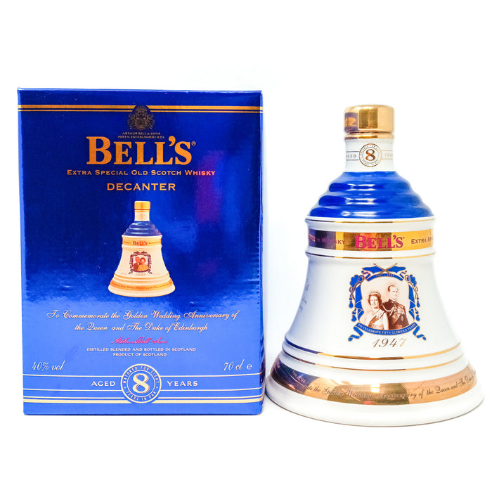 Bell's Golden Wedding Anniversary Decanter 8 Year Old Blended Scotch Whisky, 70cl, 40% ABV