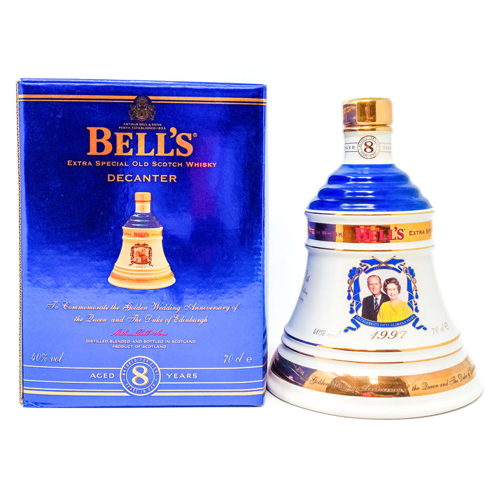 Bell's Golden Wedding Anniversary Decanter 8 Year Old Blended Scotch Whisky, 70cl, 40% ABV