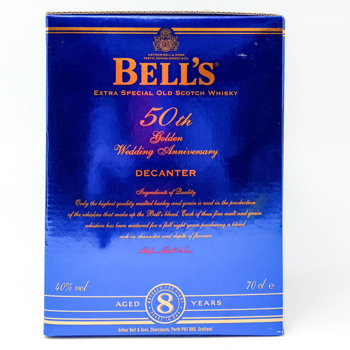 Bell's Golden Wedding Anniversary Decanter 8 Year Old Blended Scotch Whisky, 70cl, 40% ABV