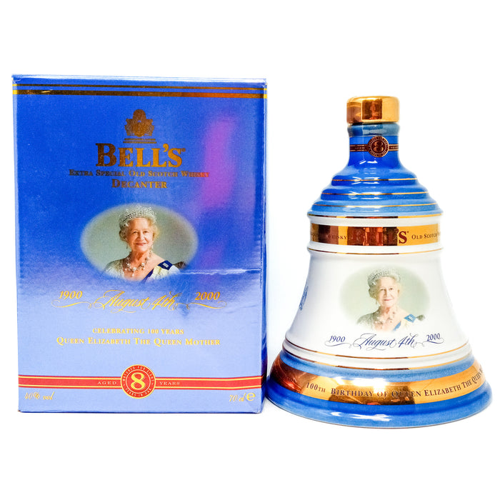Bell's Queen Mother 100th Anniversary Decanter 8 Year Old Extra Special Scotch Whisky, 70cl, 40% ABV