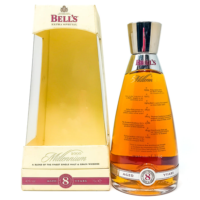 Bell's Millennium Decanter 8 Year Old Blended Scotch Whisky, 70cl, 40% ABV