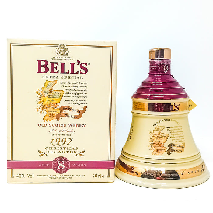 Bell's 1997 Christmas Decanter Blended Scotch Whisky, 70cl, 40% ABV