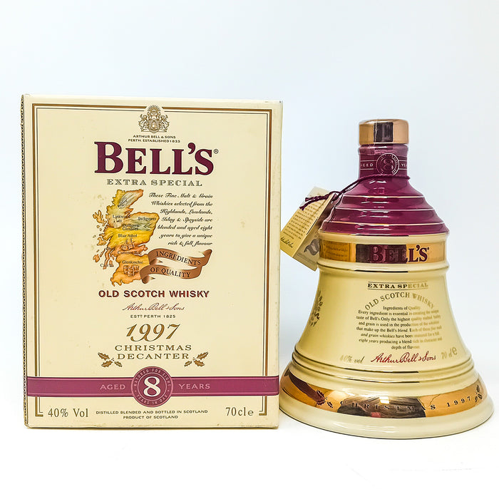 Bell's 1997 Christmas Decanter Blended Scotch Whisky, 70cl, 40% ABV
