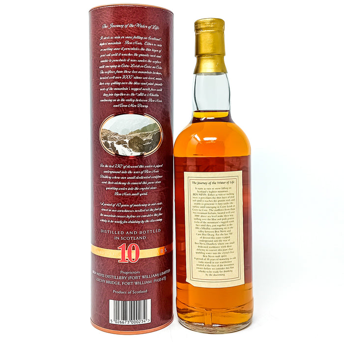 Ben Nevis 10 Year Old Single Malt Scotch Whisky, 70cl, 46% ABV