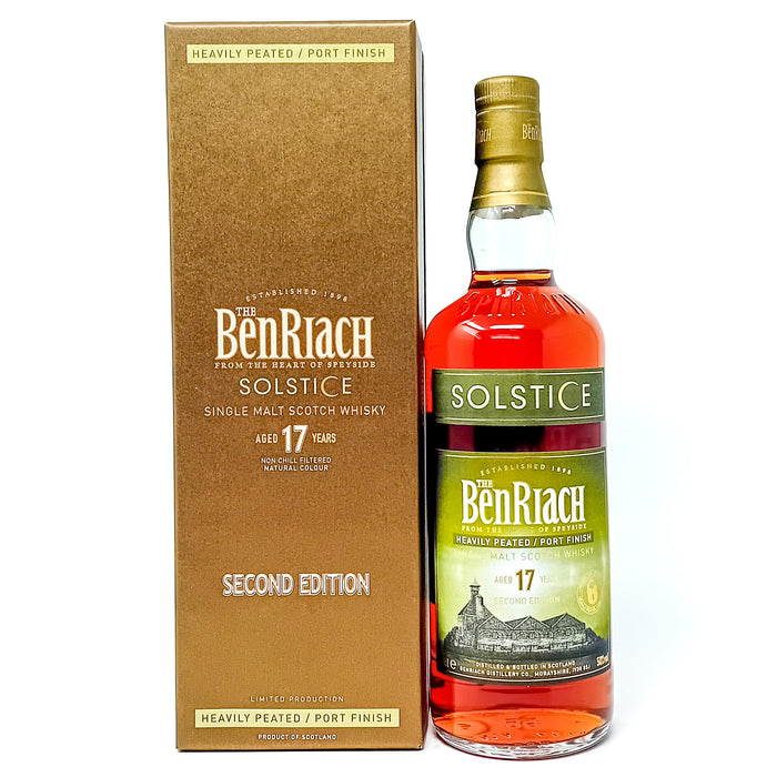 Benriach 17 Year Old Solstice Second Edition Single Malt Scotch Whisky, 70cl, 50% ABV