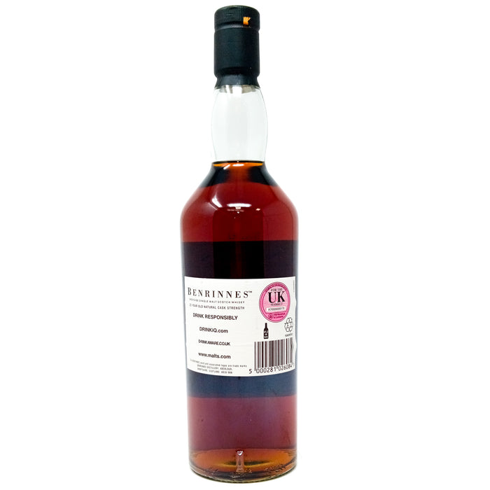Benrinnes 1985 23 Year Old Cask Strength Limited Edition Single Malt Scotch Whisky, 70cl, 58.8% ABV