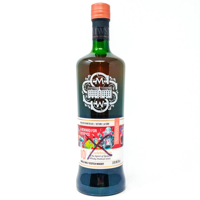 Benrinnes 10 Year Old SMWS Speyside Whisky Festival 2022 Single Malt Scotch Whisky, 70cl, 57.6% ABV