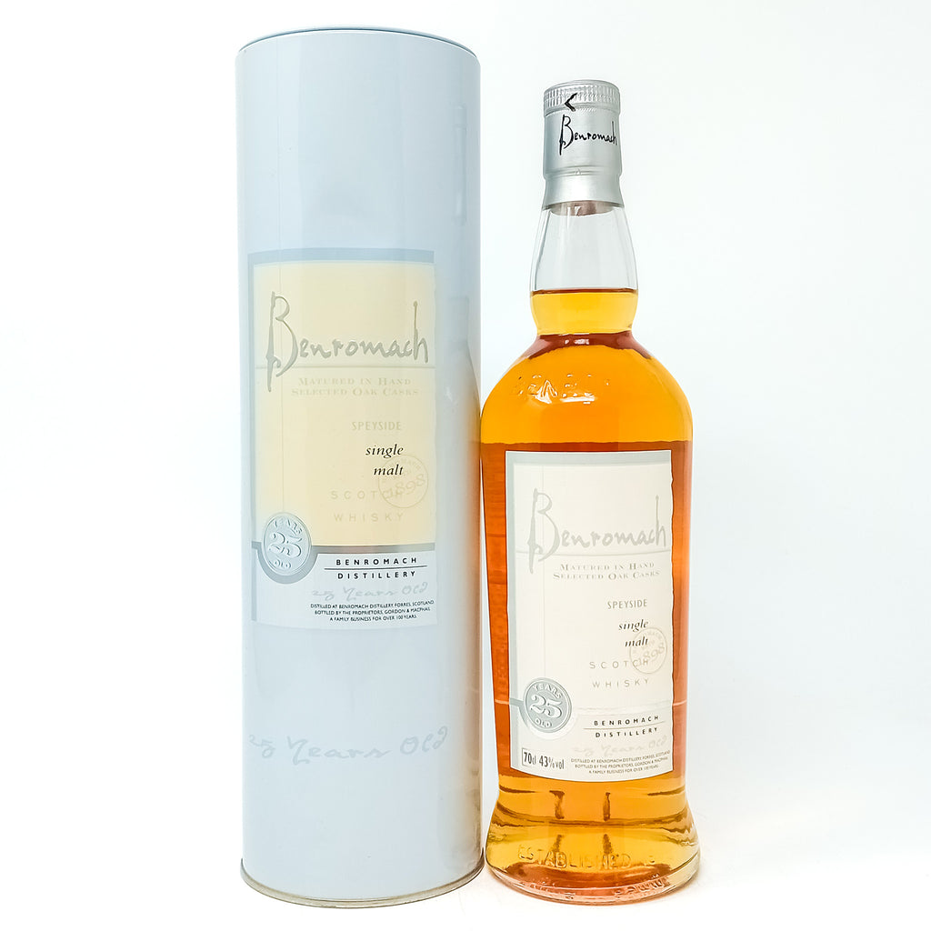 Benromach 25 Year Old Single Malt Scotch Whisky, 70cl, 43% ABV