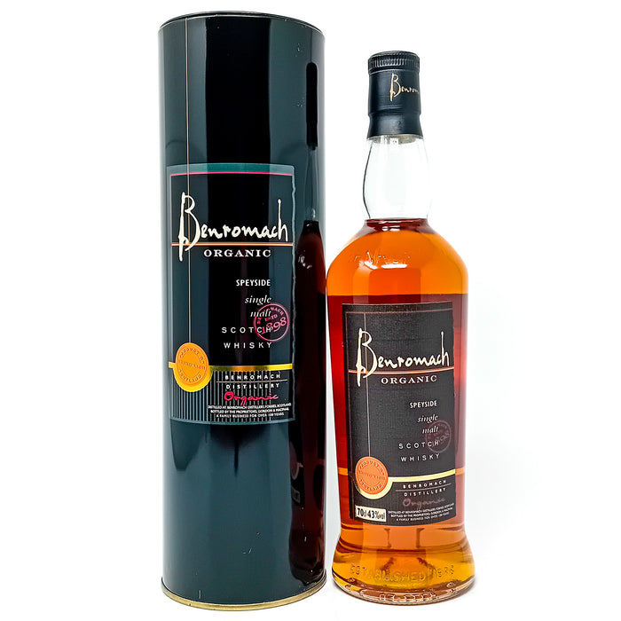 Benromach Organic Single Malt Scotch Whisky, 70cl, 43% ABV