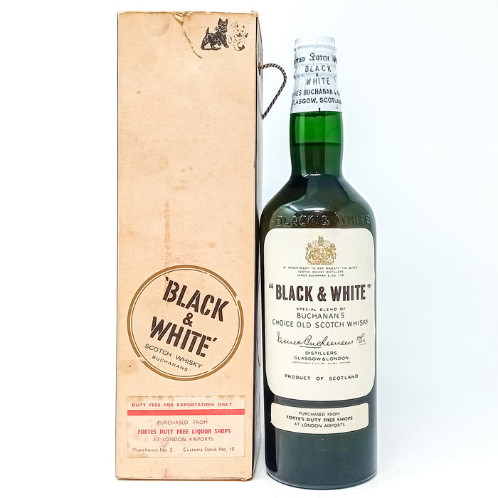 Black & White Blended Scotch Whisky