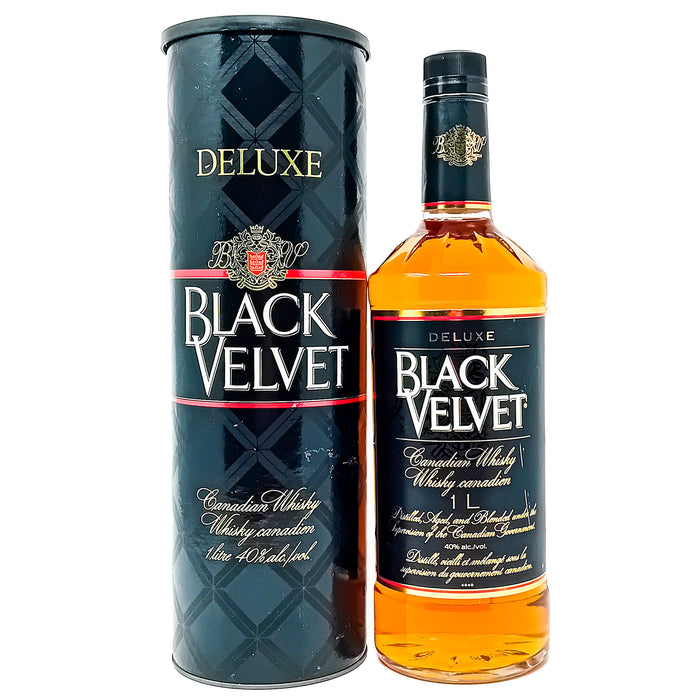 Black Velvet Deluxe Blended Canadian Whisky, 1L, 40% ABV