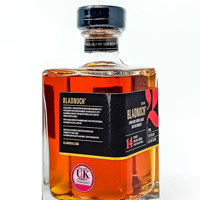 Bladnoch 14 Year Old 2021 Release Single Malt Scotch Whisky, 70cl, 46.7% ABV