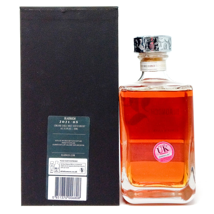 Bladnoch 2007 Single Cask #6703 Single Malt Scotch Whisky, 70cl, 55.9% ABV