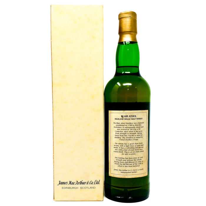 Blair Athol 18 Year Old James MacArthur 500 Years of Scotch Single Malt Scotch Whisky, 70cl, 50.0% ABV