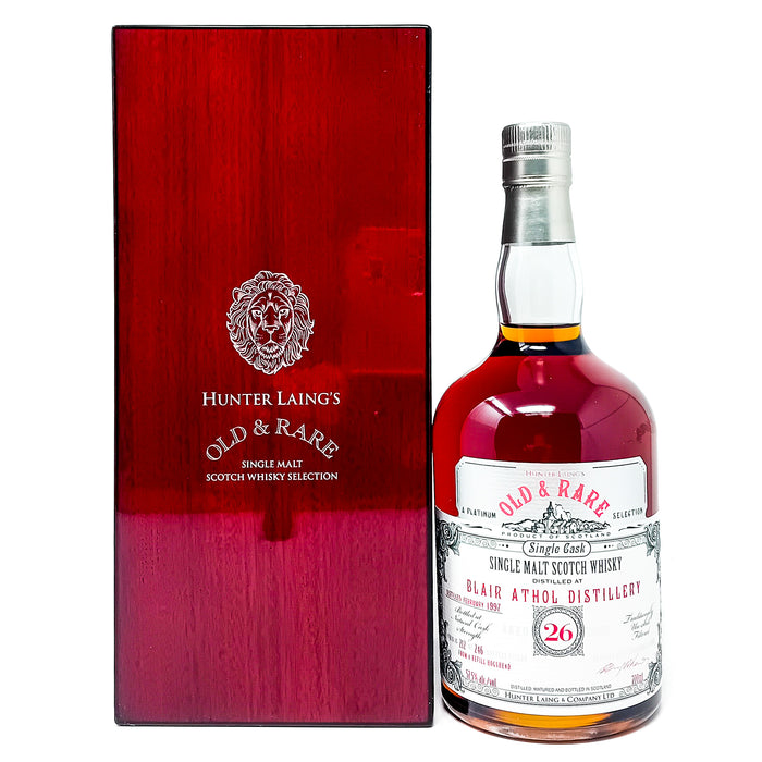 Blair Athol 1997 26 Year Old Hunter Laing's Old & Rare Platinum Single Malt Scotch Whisky, 70cl, 57.5% ABV