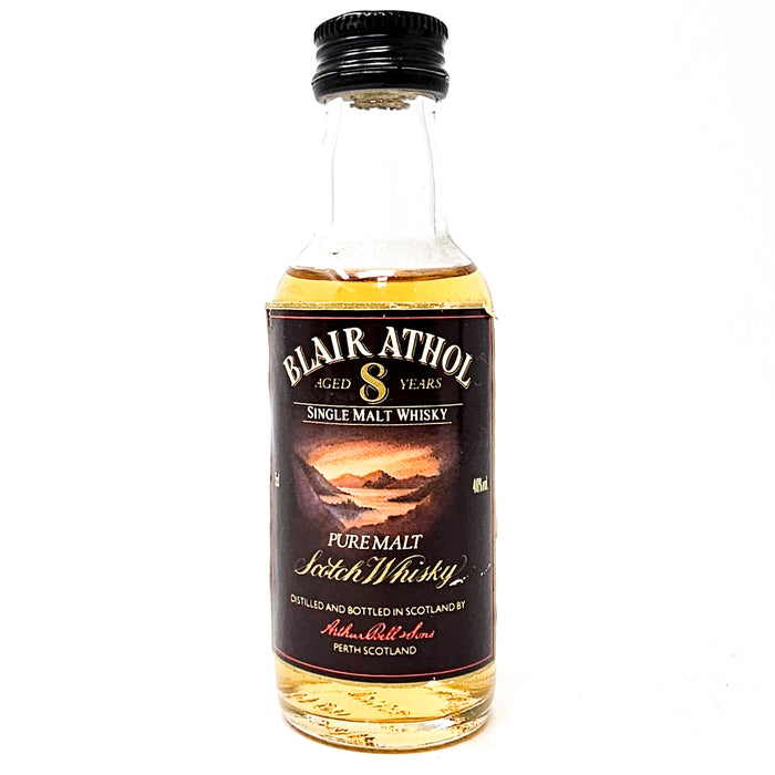 Blair Athol 8 Year Old Single Malt Scotch Whisky, Miniature, 5cl, 40% ABV