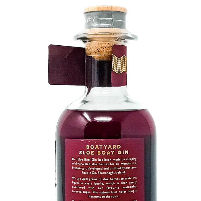 Boatyard Sloe Boat Gin, 70cl, 29.8% ABV