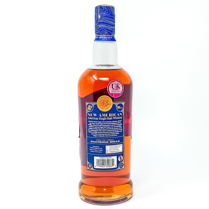 Boulder Spirits New American Single Malt, 70cl, 46% ABV