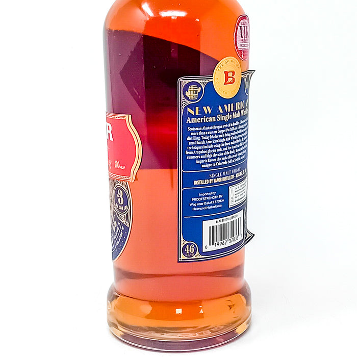 Boulder Spirits New American Single Malt, 70cl, 46% ABV