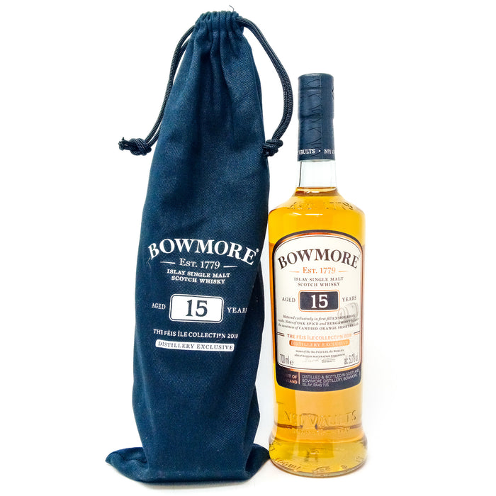 Bowmore 15 Year Old Feis Ile 2019 Single Malt Scotch Whisky, 70cl, 51.7% ABV