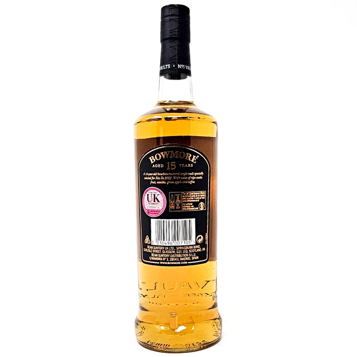 Bowmore 15 Year Old 2022 Feis Ile Release Single Malt Scotch Whisky, 70cl, 54.7% ABV