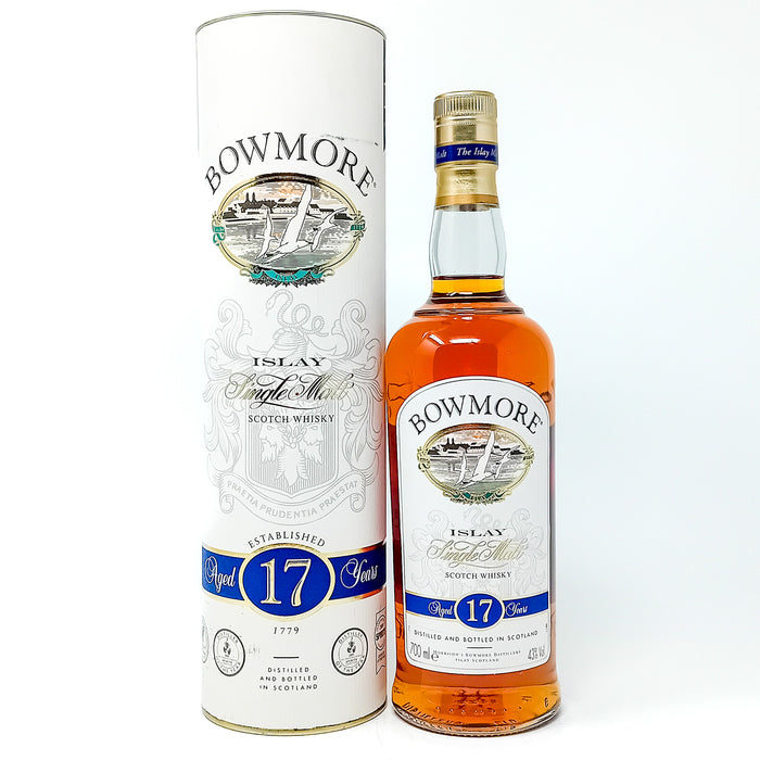 Bowmore 17 Year Old Single Malt Scotch Whisky, 70cl, 43% ABV
