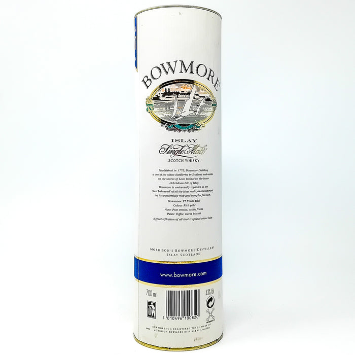 Bowmore 17 Year Old Single Malt Scotch Whisky, 70cl, 43% ABV