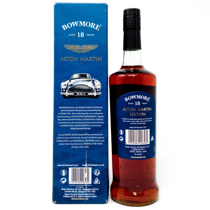 Bowmore 18 Year Old Deep and Complex Aston Martin Edition 3 Single Malt Scotch Whisky 70cl, 43% ABV