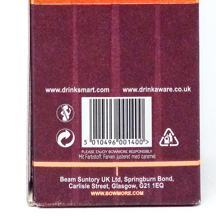 Bowmore 18 Year Old Single Malt Scotch Whisky, 70cl, 43% ABV