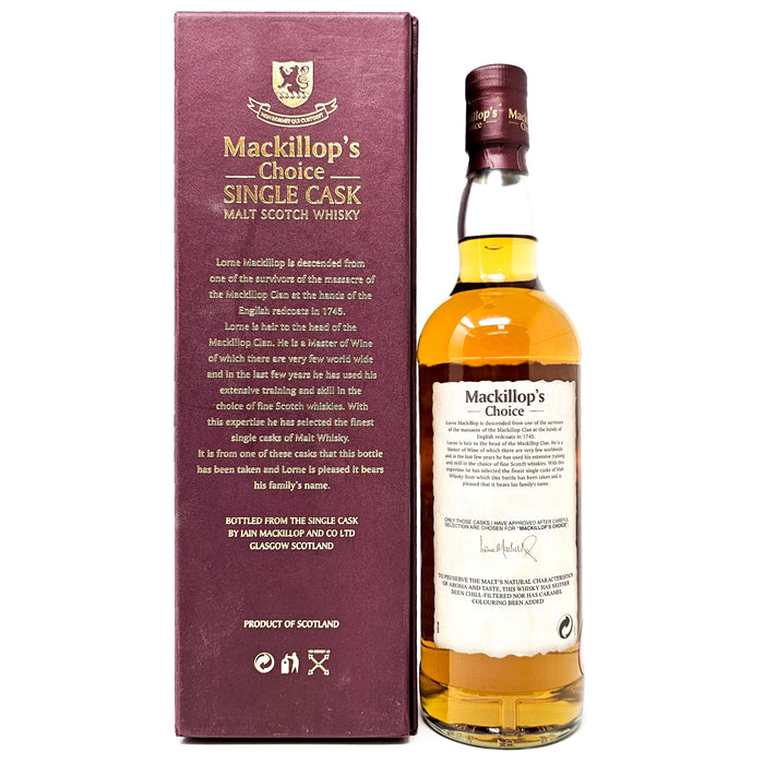 Bowmore 1989 Mackillop's Choice Cask Strength Sherry Wood Single Malt Scotch Whisky, 70cl, 57.4% ABV
