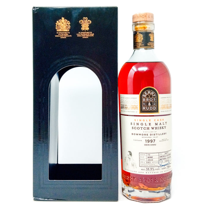 Bowmore 1997 Single Cask #73 Berry Bros & Rudd Single Malt Scotch Whisky, 70cl, 59.9% ABV