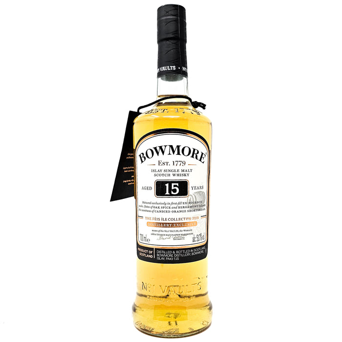 Bowmore 15 Year Old Feis Ile 2019 Single Malt Scotch Whisky, 70cl, 51.7% ABV