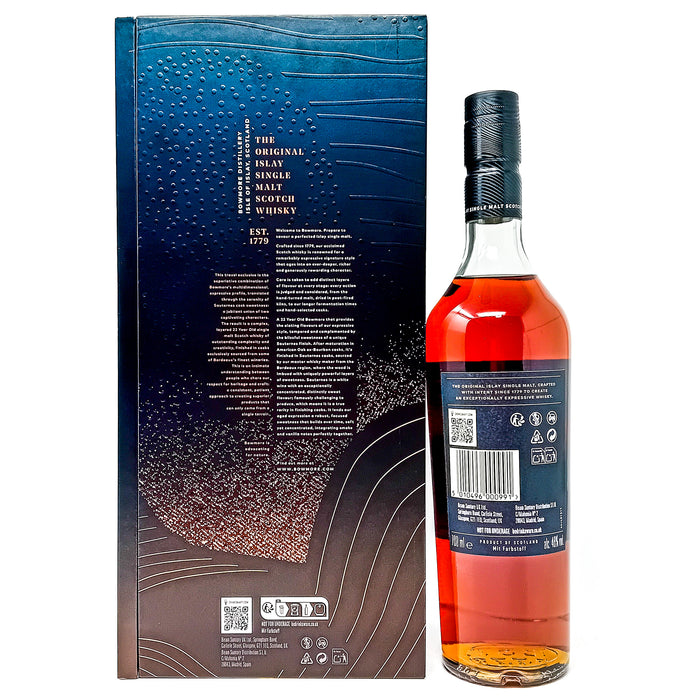 Bowmore 22 Year Old Sauternes Cask Finish Single Malt Scotch Whisky, 70cl, 48% ABV