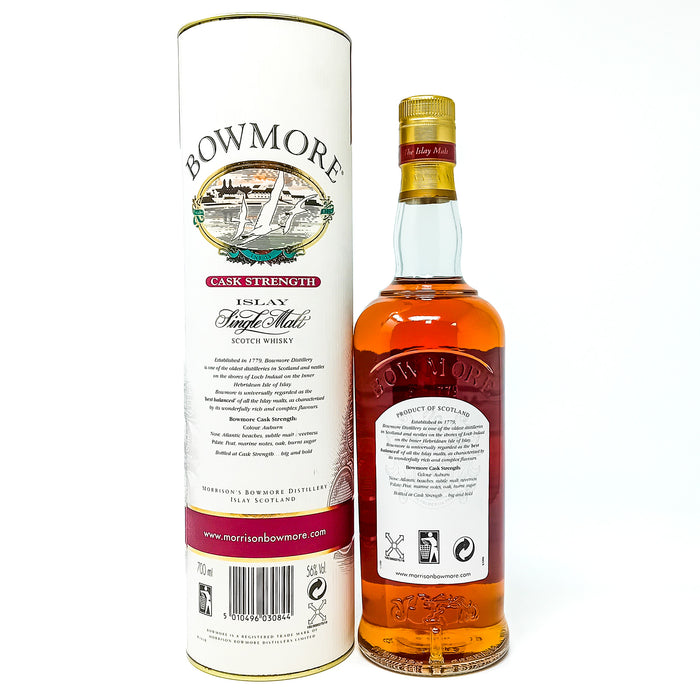 Bowmore Cask Strength Single Malt Scotch Whisky, 70cl, 56% ABV