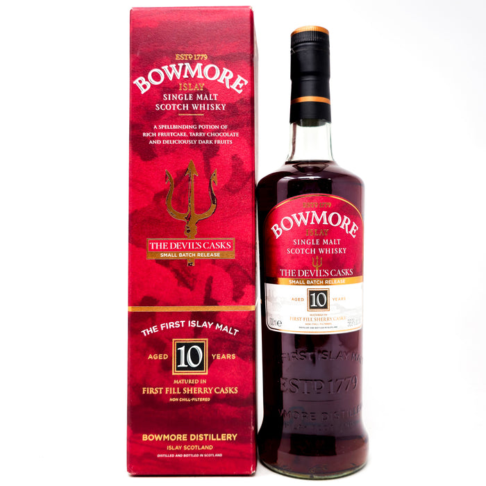 Bowmore Devil's Casks 10 Year Old Batch #1 Single Malt Scotch Whisky, 70cl, 56.9% ABV