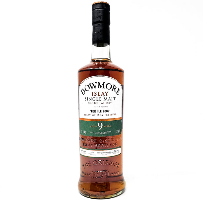 Bowmore 2009 9 Year Old Feis Ile Single Malt Scotch Whisky, 70cl, 57.1% ABV