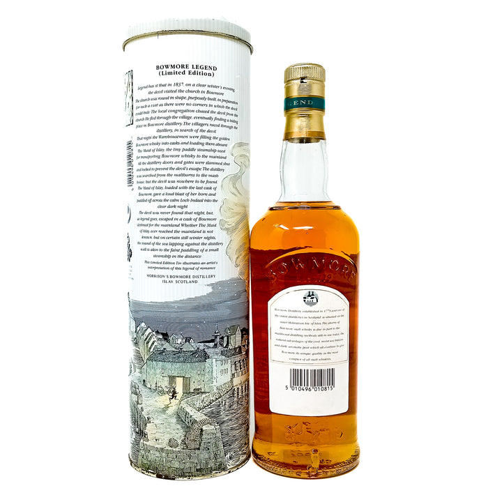 Bowmore Legend Limited Edition Devil Visits Bowmore Church Single Malt Scotch Whisky, 70cl, 40% ABV