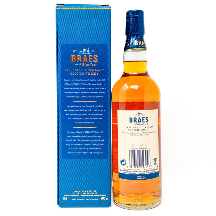 Braes of Glenlivet 27 Year Old Rare Release Single Malt Scotch Whisky, 70cl, 48% ABV
