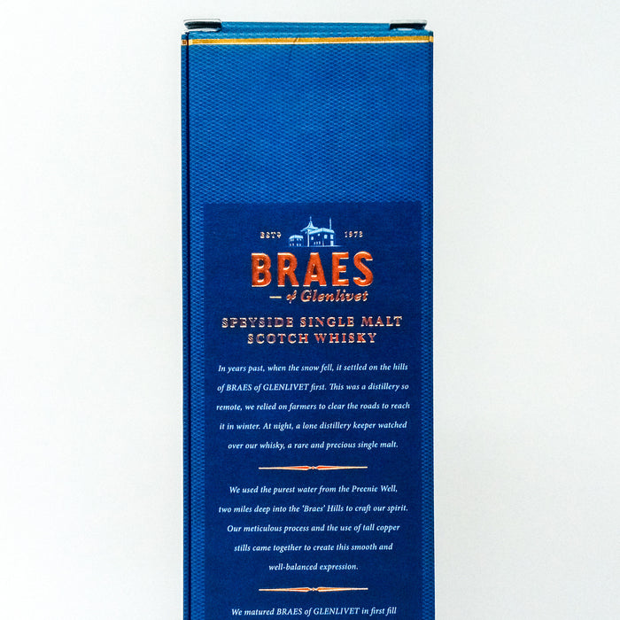 Braes of Glenlivet 27 Year Old Rare Release Single Malt Scotch Whisky, 70cl, 48% ABV