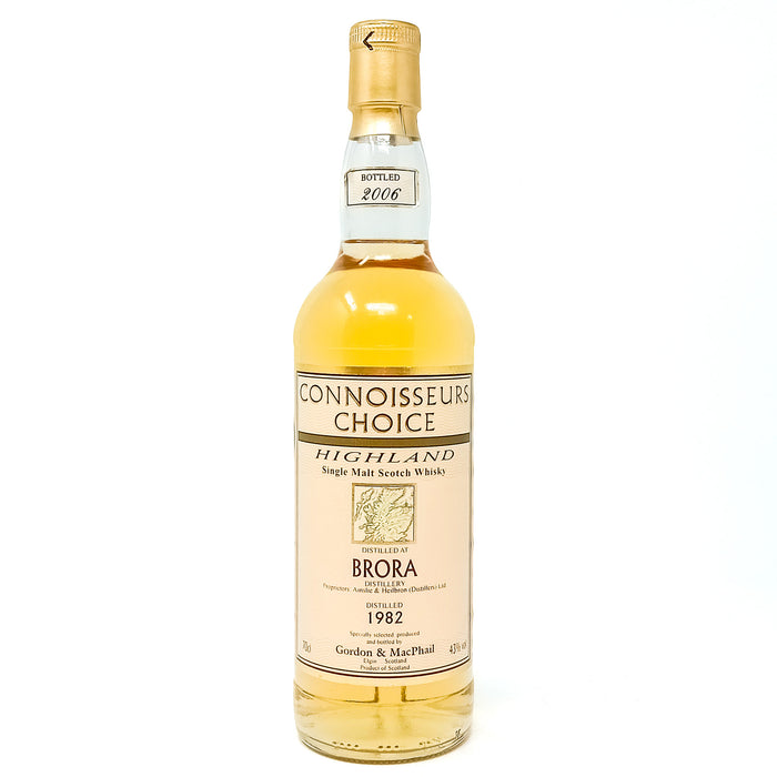 Brora 1982 Gordon & MacPhail Connoisseurs Choice Single Malt Scotch Whisky, 70cl, 43% ABV