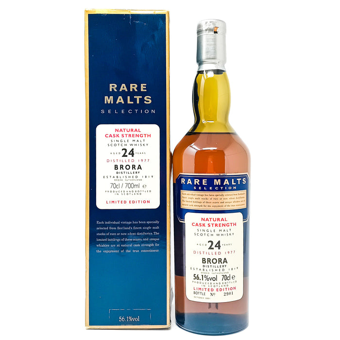 Brora 1977 24 Year Old Rare Malts Selection Cask Strength Single Malt Scotch Whisky, 70cl, 56.1% ABV
