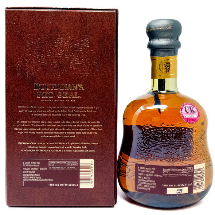 Buchanan's Red Seal Blended Scotch Whisky, 75cl, 40% ABV
