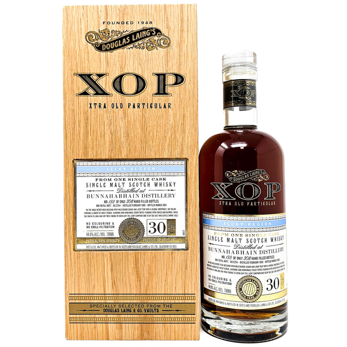 Bunnahabhain 1988 30 Year Old Douglas Laing XOP Single Malt Scotch Whisky, 70cl, 44.6% ABV