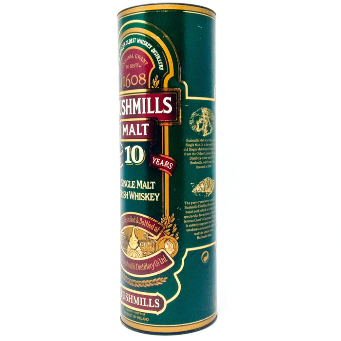 Bushmills 10 Year Old Single Malt Irish Whiskey, 1L, 40% ABV