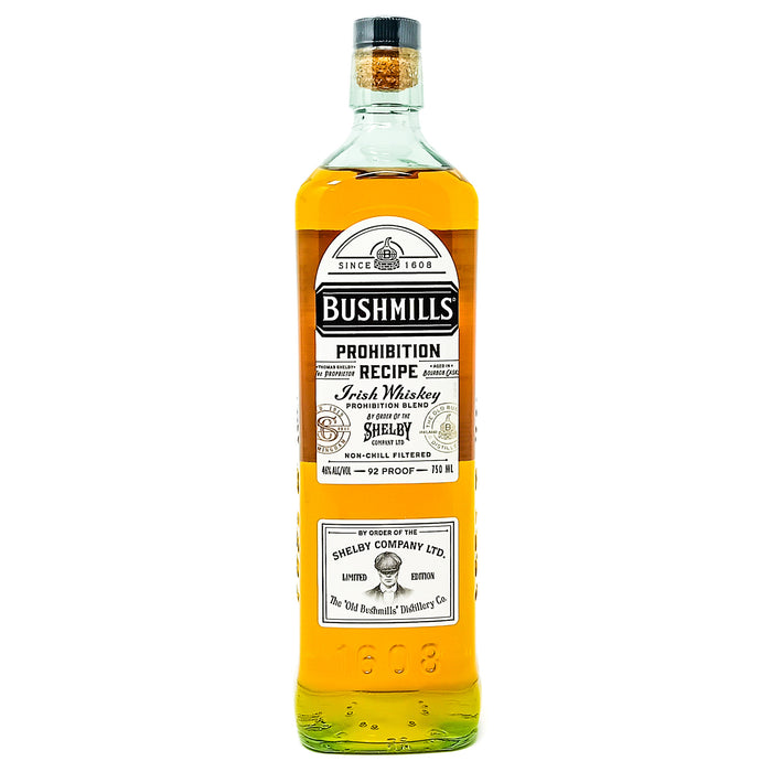 Bushmills Prohibition Recipe Single Malt Irish Whiskey, 75cl, 46% ABV